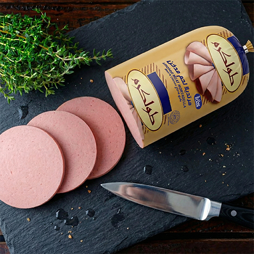 مرتديلا لحم مدخن سادة