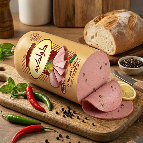 مرتديلا لحم مدخن بالفلفل