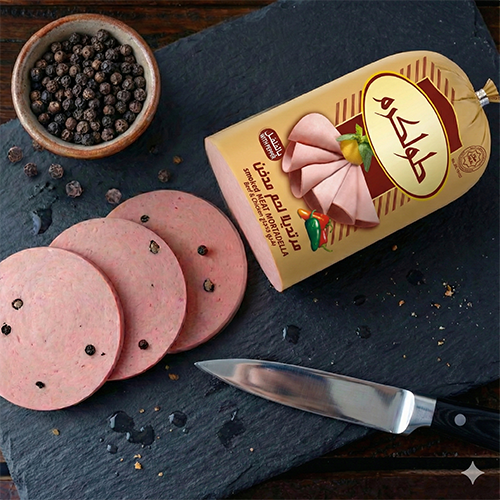 مرتديلا لحم مدخن بالفلفل