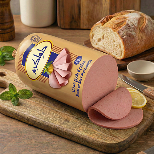 مرتديلا بقري مدخن سادة