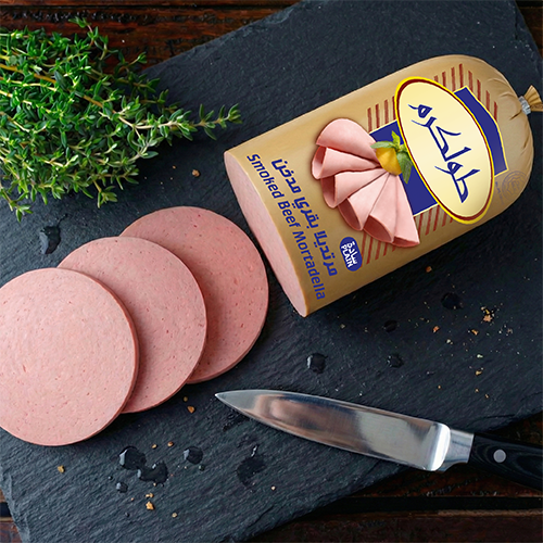 مرتديلا بقري مدخن سادة