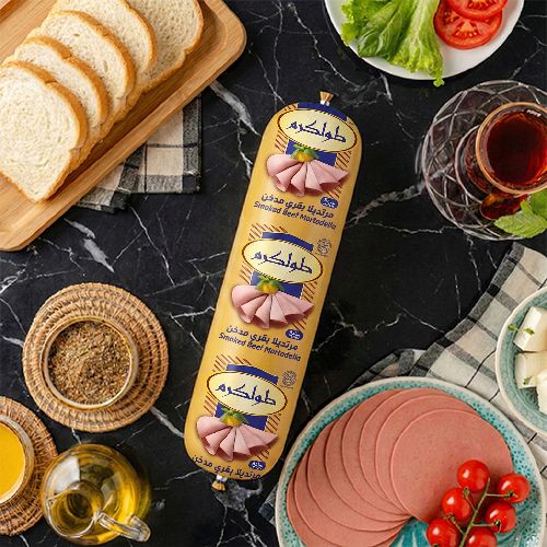 مرتديلا بقري مدخن سادة