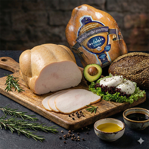 روست دجاج مدخن - شكل دجاج